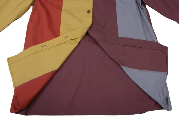 JUNIOR GAULTIER Cotton Color Scheme Long Sleeve Shirt K-146785_013