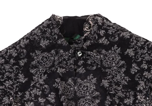 JUNIOR GAULTIER Floral Printed Sheer Dress K-146786_004