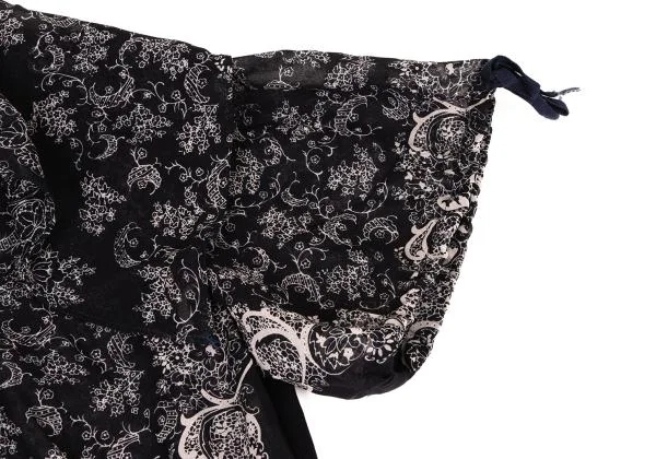 JUNIOR GAULTIER Floral Printed Sheer Dress K-146786_007