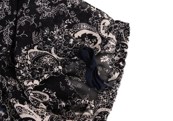 JUNIOR GAULTIER Floral Printed Sheer Dress K-146786_008