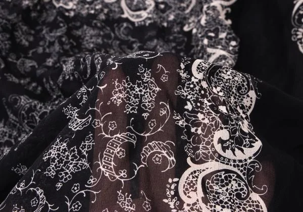 JUNIOR GAULTIER Floral Printed Sheer Dress K-146786_013