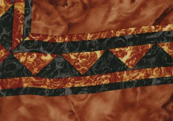 ジャンポールゴルチエJean Paul GAULTIER THE SECRET LIFE OF J.P. プリントスカーフ 茶黒マルチ K-146787_003