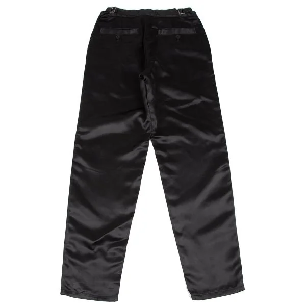 ISSEY MIYAKE Nylon Satin Pants K-146797_012