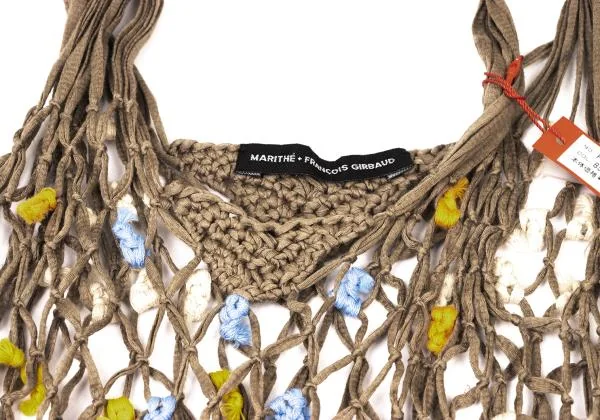 MARITHE + FRANCOIS GIRBAUD Cotton Decoration Mesh Camisole K-146798_005