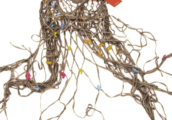 MARITHE + FRANCOIS GIRBAUD Cotton Decoration Mesh Camisole K-146798_009