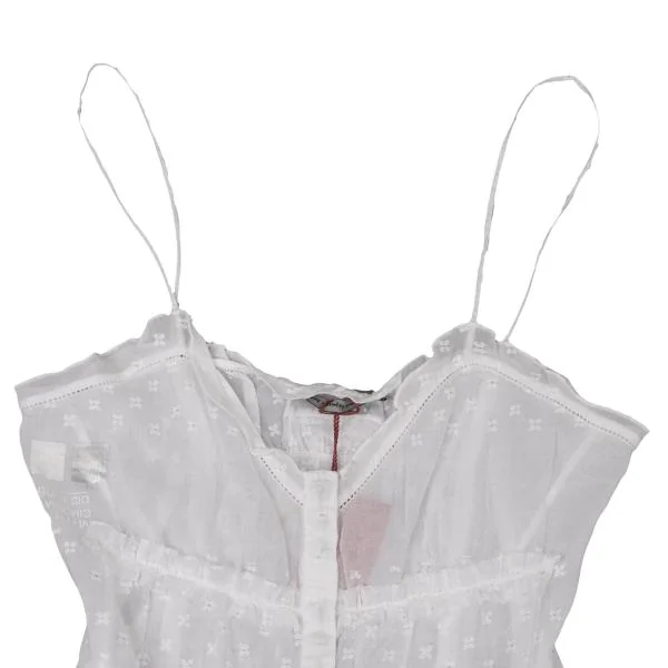 MARITHE + FRANCOIS GIRBAUD Floral Printed Snap Button Camisole K-146801_003