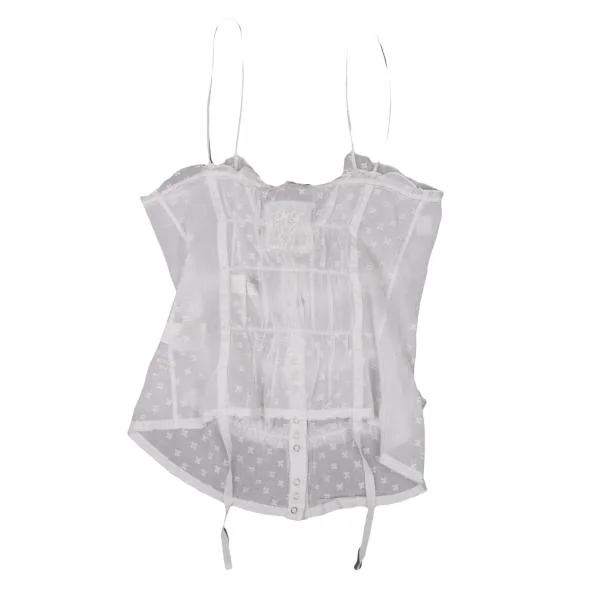 MARITHE + FRANCOIS GIRBAUD Floral Printed Snap Button Camisole K-146801_010
