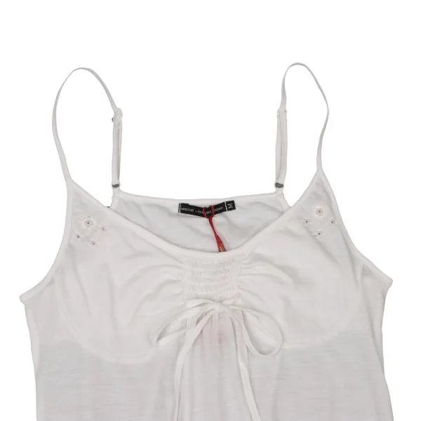 MARITHE + FRANCOIS GIRBAUD Point Embroidery String Camisole K-146803_003
