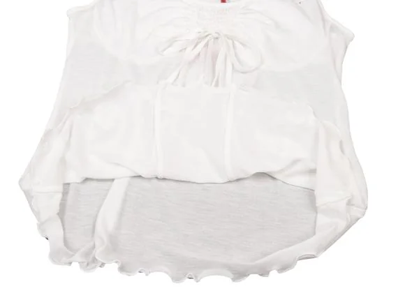 MARITHE + FRANCOIS GIRBAUD Point Embroidery String Camisole K-146803_009