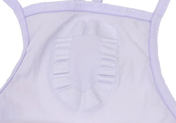 MARITHE + FRANCOIS GIRBAUD Nylon Poly Stripe Camisole K-146807_011