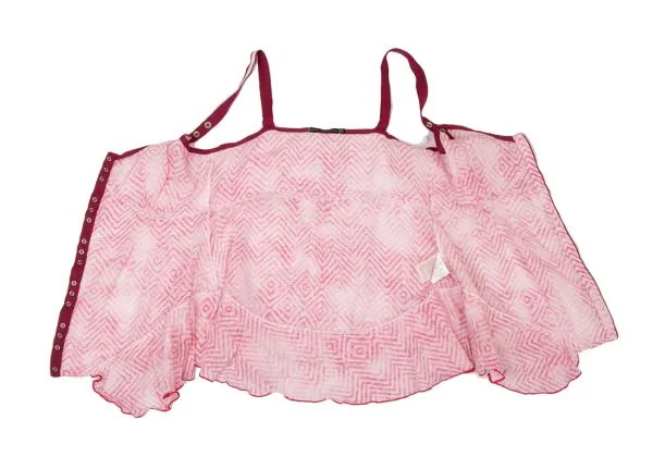 MARITHE + FRANCOIS GIRBAUD Geometric Printed Frill Camisole K-146810_012