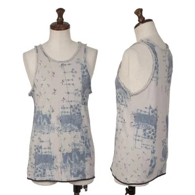 MARITHE + FRANCOIS GIRBAUD Graphic Printed Tank Top