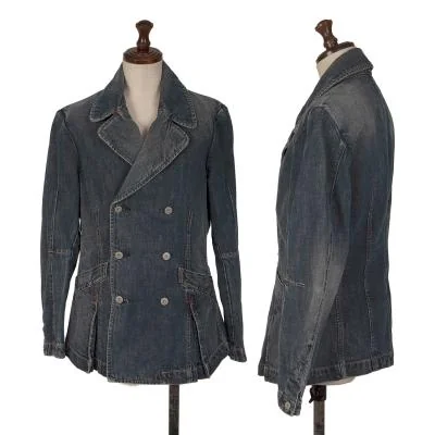 MARITHE + FRANCOIS GIRBAUD Cotton Double Denim Jacket