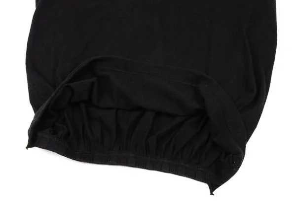 LE JEAN DE MARITHE FRANCOIS GIRBAUD Gathered Hem U Neck T Shirt K-146840_008
