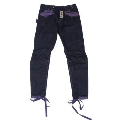 LE JEAN DE MARITHE FRANCOIS GIRBAUD Metal Design Tape Jeans