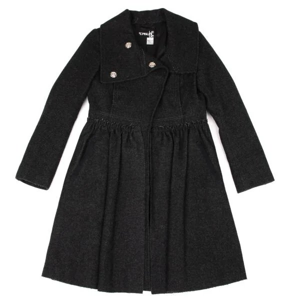LE CASUAL DE MARITHE FRANCOIS GIRBAUD Snap Button Coat K-146847_002