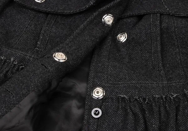 LE CASUAL DE MARITHE FRANCOIS GIRBAUD Snap Button Coat K-146847_013