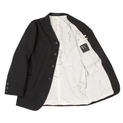 Y's for men Printed Lining Jacket
