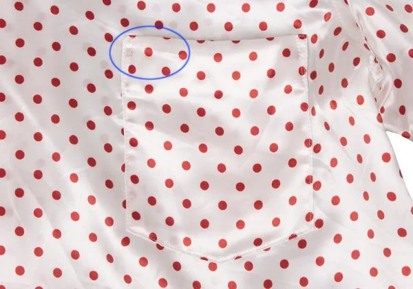 COMME des GARCONS GIRL Dot Print Back Button Blouse K-146876_006