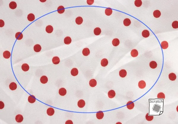 COMME des GARCONS GIRL Dot Print Back Button Blouse K-146876_011