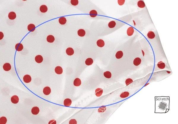 COMME des GARCONS GIRL Dot Print Back Button Blouse K-146876_012