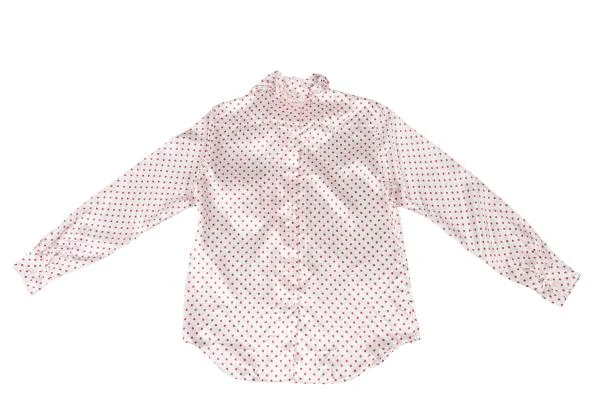 COMME des GARCONS GIRL Dot Print Back Button Blouse K-146876_013