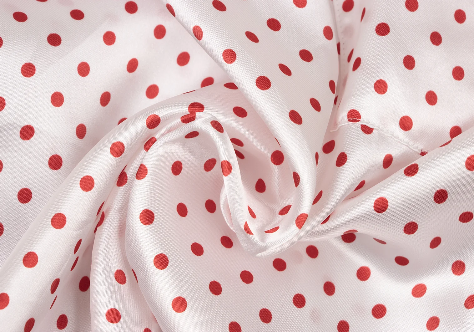 コムデギャルソン ガールCOMME des GARCONS GIRL ドットプリントバックボタンブラウス 白赤S 【レディース】 コムデギャルソン ガールCOMME des GARCONS GIRL ドットプリント