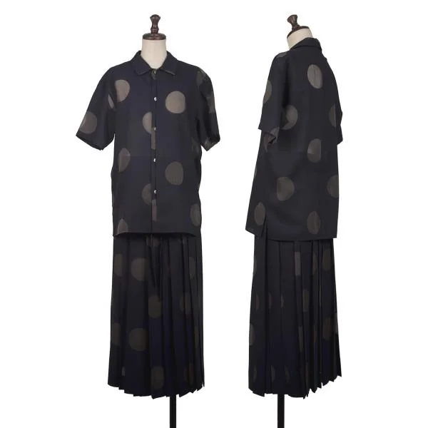 Y's Dot See-through Design Shirt K-146932_013