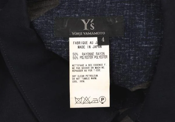 Y's Dot See-through Design Shirt K-146932_014