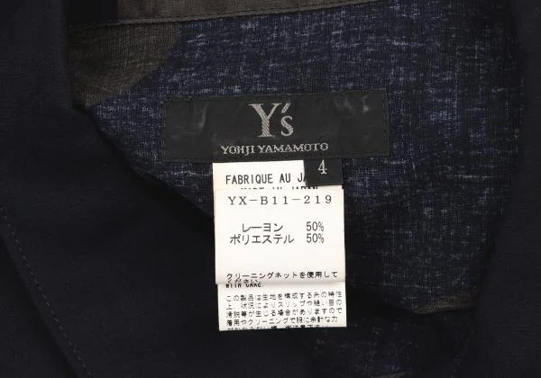 Y's Dot See-through Design Shirt K-146932_015