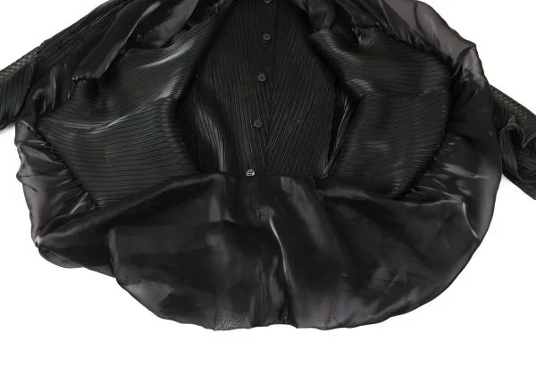 ISSEY MIYAKE Vertical Pleated Detachable Cardigan K-146938_010