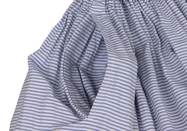 tricot COMME des GARCONS Striped Floral Embroidery Switching Skirt K-146947_005