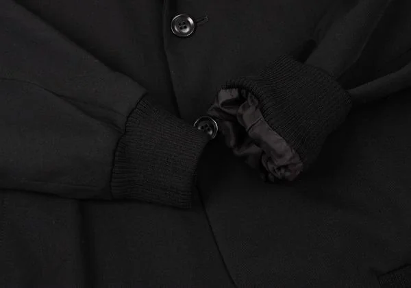 Y's Wool Gabardine Rib Switching Tailored Jacket K-146951_006