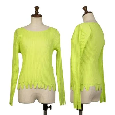 ISSEY MIYAKE Punching Design Pleated T-shirt