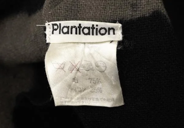 Plantation Wool Nylon Printed Stole K-146965_009