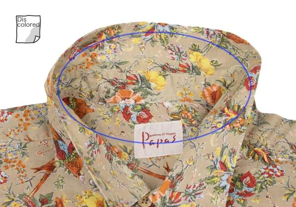Papas Floral Birds Printed Short Sleeve Shirt K-146976_004