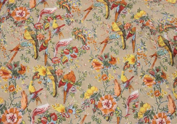Papas Floral Birds Printed Short Sleeve Shirt K-146976_007