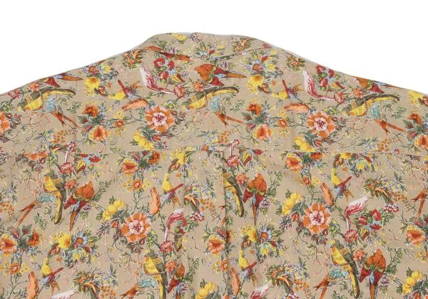Papas Floral Birds Printed Short Sleeve Shirt K-146976_014