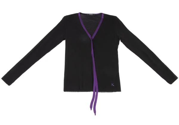 KRIZIA Layered Mesh Cardigan K-146980_002