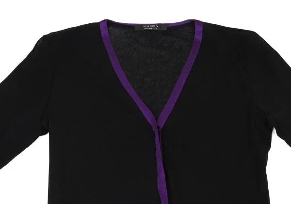 KRIZIA Layered Mesh Cardigan K-146980_003