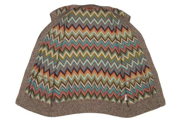 MISSONI Colorful Herringbone Knit Vest K-146987_007
