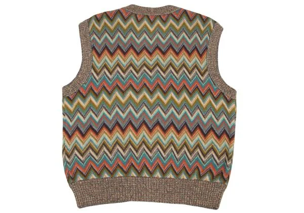 MISSONI Colorful Herringbone Knit Vest K-146987_008