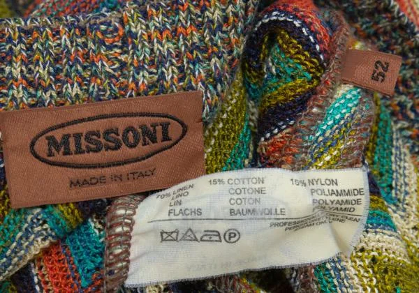 MISSONI Colorful Herringbone Knit Vest K-146987_011