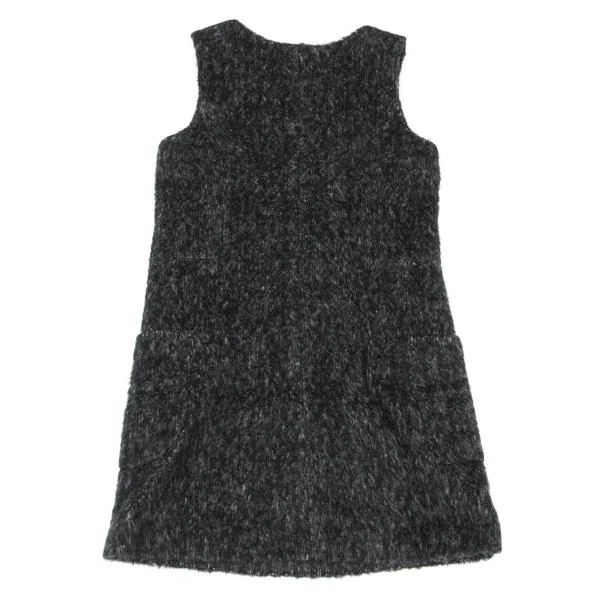 sunaokuwahara I.S. Wool Nylon Sleeveless Knit Tunic K-146996_012