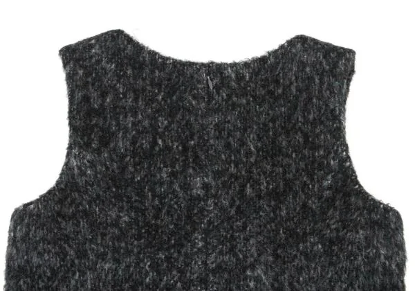 sunaokuwahara I.S. Wool Nylon Sleeveless Knit Tunic K-146996_013