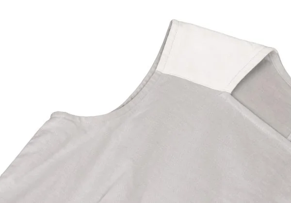 gigli Linen Cotton Coating Switching Sleeveless Dress K-146999_005