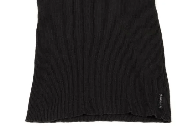 アルマーニジーンズARMANI JEANS バイカラーリブTシャツ ベージュ黒40 K-147002_005