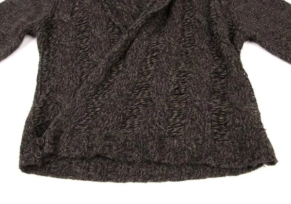 Plantation Draped Shawl Knit Cardigan K-147006_007