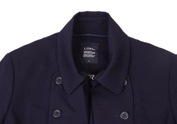 LIMI feu リミフゥ 22AW ギャバジンマルチジップデザイン