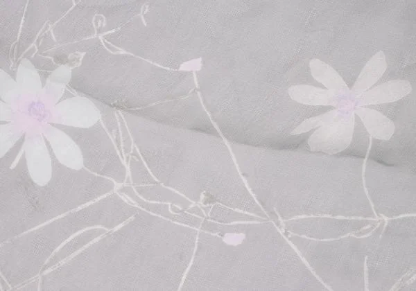 EMPORIO ARMANI Silk Floral Printed See-Through Stole K-147015_004